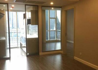 1-BR Condo at The Room Sathorn near BTS Surasak