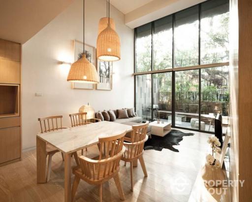 1-BR Duplex at Siamese Gioia near MRT Phetchaburi