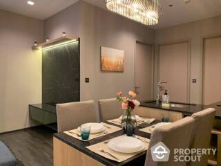 2-BR Condo at The Line Asoke - Ratchada near MRT Phra Ram 9