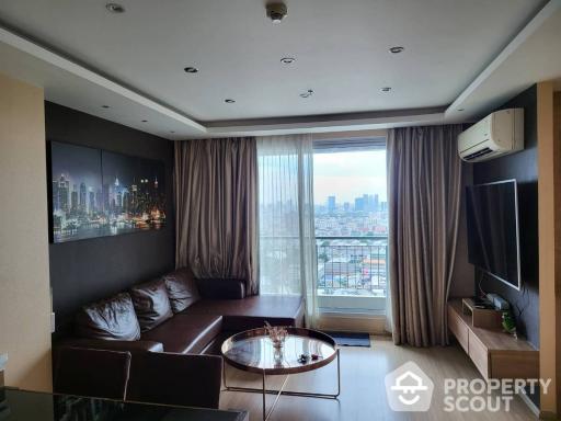 2-BR Condo at Rhythm Ratchada-Huaikwang near MRT Huai Khwang