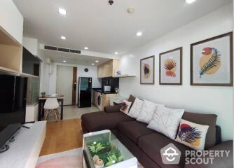 2-BR Condo at Vertiq Rama 4–siam near MRT Sam Yan