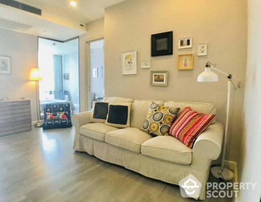 1-BR Condo at The Room Sathorn near BTS Surasak