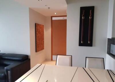 2 Bedrooms 2 Bathrooms Size 95sqm. The Met Sathorn for Rent 55,000 THB