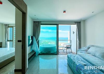 ขายคอนโด The Riviera Ocean Drive 1 ห้องนอน 39 ตร.ม. อ่างจากุชชี่ วิวทะเลสวยๆ