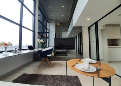 1 Bedroom 1 Bathroom Size 37sqm KnightsBridge Prime Sathon for Rent 30,000THB