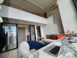 1 Bedroom 1 Bathroom Size 37sqm KnightsBridge Prime Sathon for Rent 30,000THB