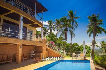 West Coast Samui Villa with Sunset View