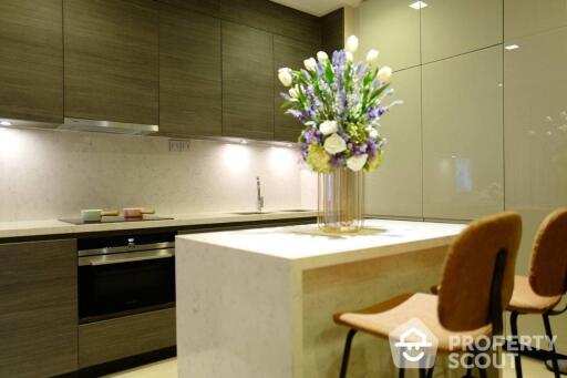 2-BR Condo at The Esse Asoke near MRT Sukhumvit (ID 457785)