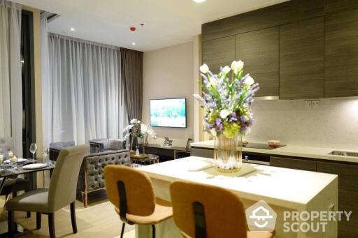 2-BR Condo at The Esse Asoke near MRT Sukhumvit (ID 457785)