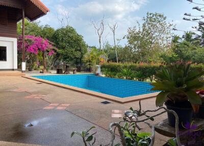 Large property on 4+ rai land for sale 6 bedrooms near Mae Jo University Sansai Chiangmai