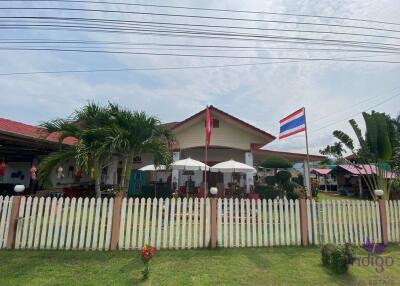 Single Storey Thai-Swiss Home in Sansai Countryside 3 bedroom fully furnished at Sansai Chiangmai