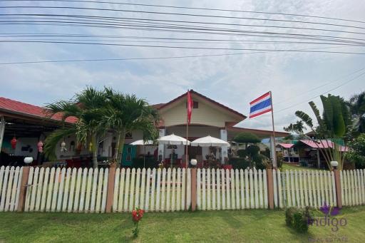 Single Storey Thai-Swiss Home in Sansai Countryside 3 bedroom fully furnished at Sansai Chiangmai