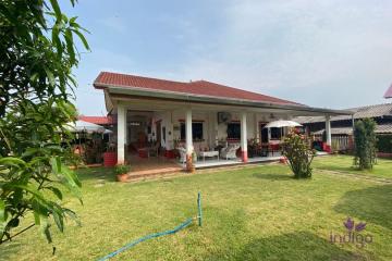 Single Storey Thai-Swiss Home in Sansai Countryside 3 bedroom fully furnished at Sansai Chiangmai