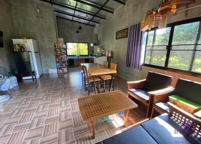 Beautiful property with 2 modern houses on a large plot of land in a semi-rural area in Doi saket, Chiang Mai.