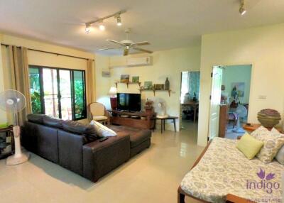 Very peaceful and quiet! Lovely 3 bedroom single storey home with a lovely and shady courtyard. Doi Saket, Chiang Mai.