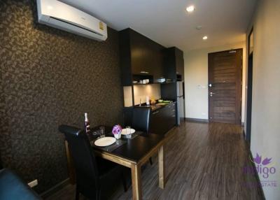 Beautiful luxury low rise 1 bedroom condo for sale at Himma Garden Condominium, Chiang Mai city.
