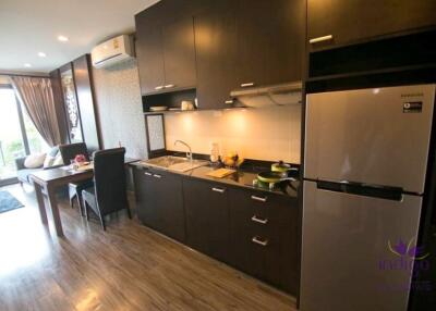 Beautiful luxury low rise 1 bedroom condo for sale at Himma Garden Condominium, Chiang Mai city.