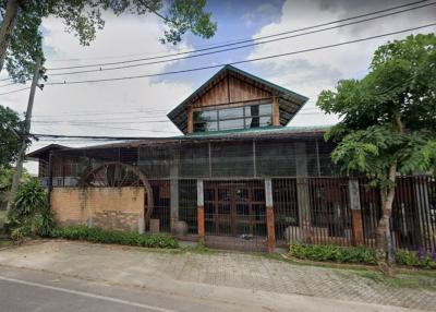 Property for sale ideal for restaurant, coffee shop, home stay business. Saraphi, Chiang Mai