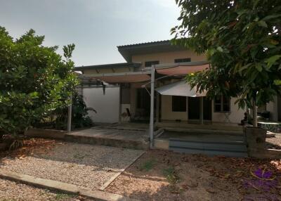 Lots of Potential! 80% completed house for sale on a large plot of land 1 Rai 3 Ngan 32 sqw Sansai, Chiang Mai