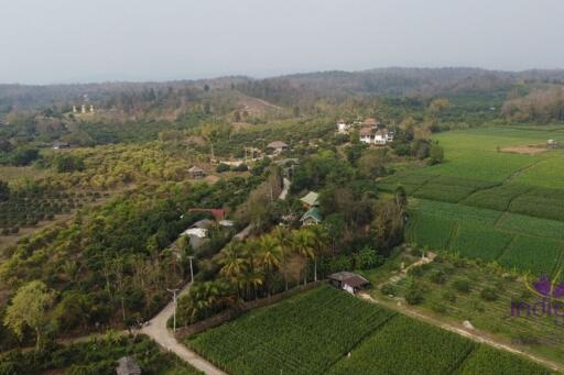 Wonderful 3 bedroom house on top of a hill surrounded by nature and lovely countryside view. Mae Taeng, Chiang Mai.