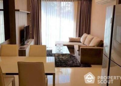 2-BR Condo at Trapezo Sukhumvit 16 near MRT Queen Sirikit National Convention Centre