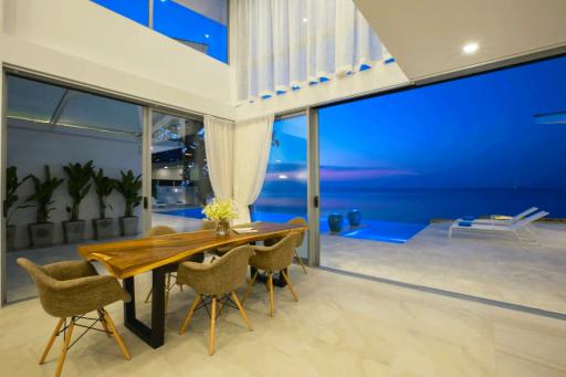 Lovely 3 bedroom private Beachfront villa for sale Koh Samui