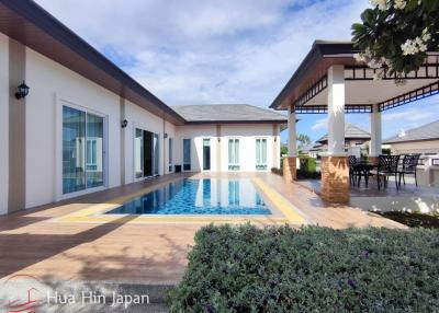 Beautiful 3 Bedrooms House Close To Makro Hua Hin (Completed, Fully Furnished)