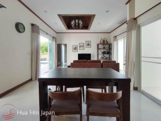Beautiful 3 Bedrooms House Close To Makro Hua Hin (Completed, Fully Furnished)