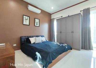 Beautiful 3 Bedrooms House Close To Makro Hua Hin (Completed, Fully Furnished)