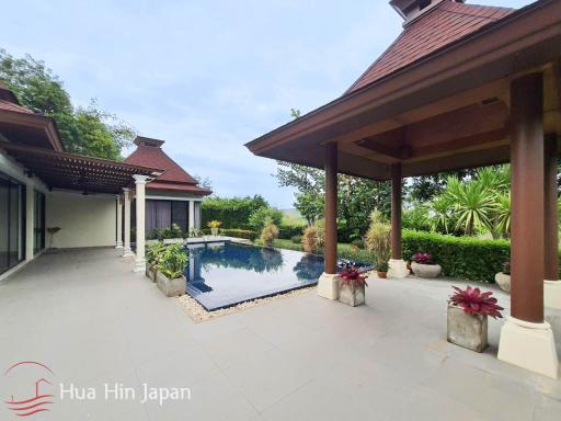 3 Bedrooms Villa In Popular Panorama Pool Villa Khao Tao & Beautiful Sai Noi Beach for Sale in Hua Hin