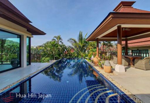 Popular Panorama Pool Villa 3 Bedrooms Villa in Khao Tao & Beautiful Sai Noi Beach