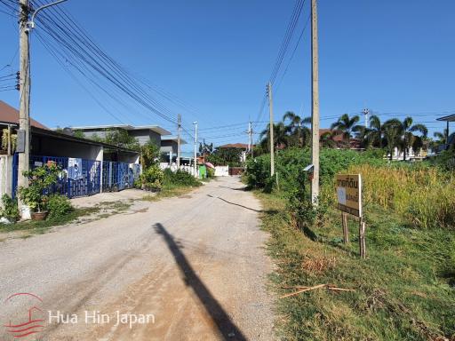 Land for Sale off Soi Hua Hin 114 only 5 minute to Bluport shopping mall