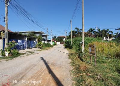 Land for Sale off Soi Hua Hin 114 only 5 minute to Bluport shopping mall