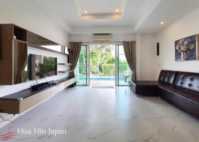 4 bedroom pool villa with roof top terrace near Sai Noi Beach