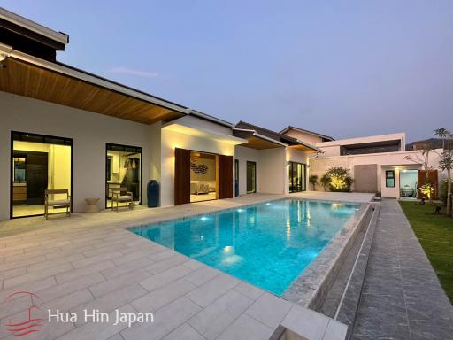 Top Quality Thai Bali Style Villa Close to Pineapple Valley Golf by Award Winning Developer (Newly Completed, Fully Furnished)