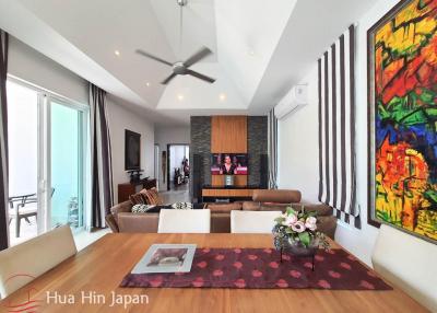 Stylish 4 Bedroom Pool Villa in Woodlands Project for Sale Off Soi 88, Hua Hin (Completed in 2020, Fully Furnished)