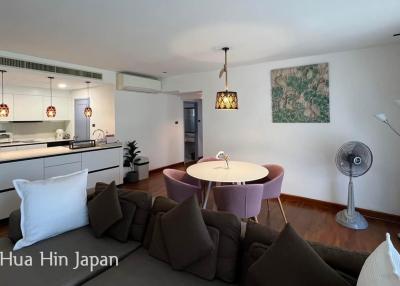 Recently Renovated 2 Bedroom Unit with Pool View inside Popular Sansaran Beachfront Condominium