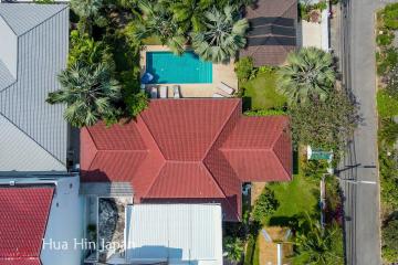 Location, Location, Location!  A Large 5 BDRM Pool Villa Only A Few Hundred Meter From The Beach