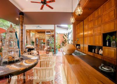 Luxury 3-Bedrooms Thai-Bali Style Pool Villa At Pranburi-Hua Hin