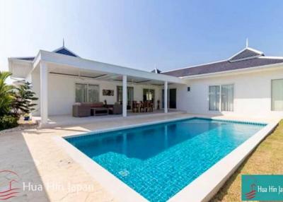 Luxurious 3 BDRM Pool Villa on Large Plot only 5 Min from BluPort (completed, fully furnished)