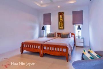 Modern Design 3 Bedrooms Pool Villa Off Soi 88 (Completed, Fully Furnished)