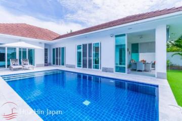 Modern Design 3 Bedrooms Pool Villa Off Soi 88 (Completed, Fully Furnished)