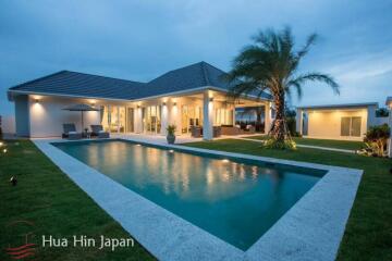 Spacious 3 Bedroom Pool Villa for Sale in Hua Hin, in Sustainable Residential Project near Black Mountain (Off plan)