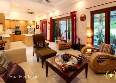 Luxury 3 Bed Pool Villa inside Popular Hana Village near Khao Kalok Beach