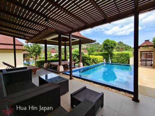 Beautifully Furnished and Maintained 2 Bedroom Pool Villa in Panorama Project (Freehold -Completed, Fully Furnished)