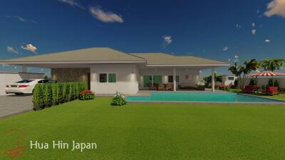 Solid 3 Bedroom Pool Villa Less than 10km from City Centre (off plan)