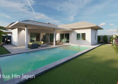 Solid 2 Bedroom Pool Villa Less than 10km from City Centre (off plan)
