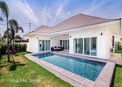 Top Quality 3 Bedroom Pool Villa by Reputable Developer off Soi 112 for Sale (Off plan & under construction)