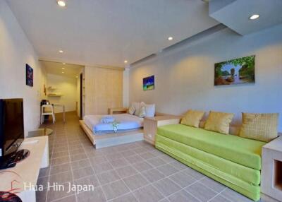 Spacious Studio Unit inside Resort Apartment in Khao Takiab