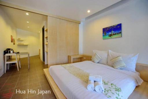 Spacious Studio Unit inside Resort Apartment in Khao Takiab